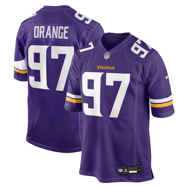 Minnesota Vikings Domonique Orange Nike Purple Team Game Jersey