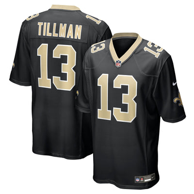New Orleans Saints Cedric Tillman Nike Black Team Game Jersey