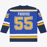 St. Louis Blues Colton Parayko Blue jersey – view 4