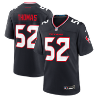 Houston Texans Xavier Thomas Nike Navy Team Game Jersey