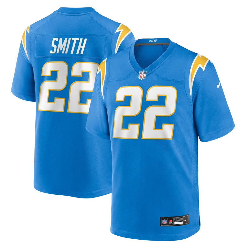 Los Angeles Chargers Genesis Smith jersey – view 1