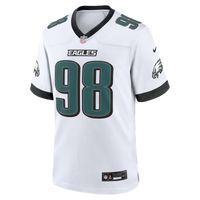 Philadelphia Eagles Jalen Carter Nike White Game Jersey