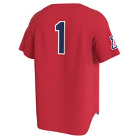 Arizona Wildcats GameDay Greats Lightweight Collegiate Baseball Fashion Jersey - Red