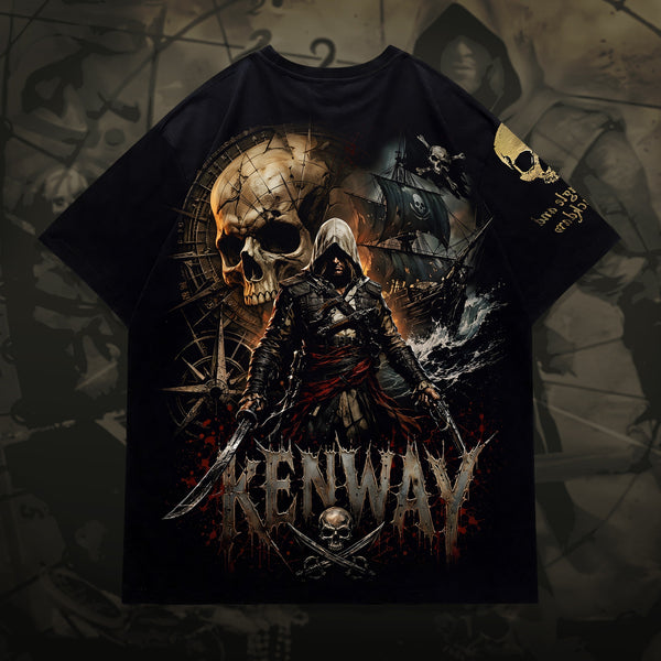 Captain Edward Kenway the Assassin of the Seas - Assassin's Creed Oversized Tee