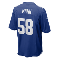 New York Giants Ben Mann Nike Royal Team Game Jersey