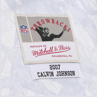 Detroit Lions Calvin Johnson White jersey – view 5