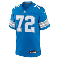 Detroit Lions Aidan Keanaaina Blue jersey – view 4