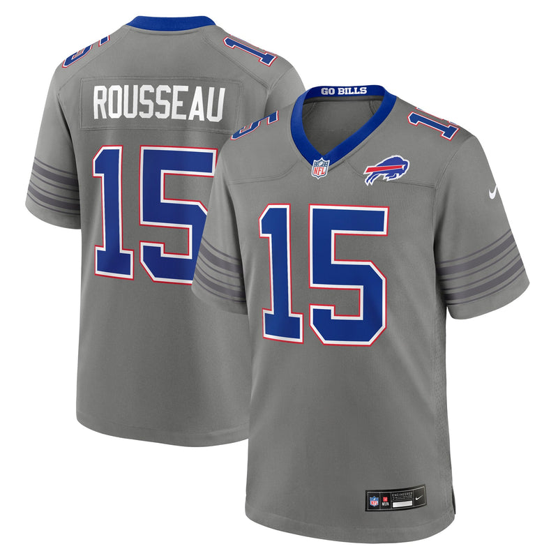 Buffalo Bills Gregory Rousseau Gray jersey – view 1