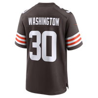 Cleveland Browns Zion Washington Nike Brown Team Game Jersey