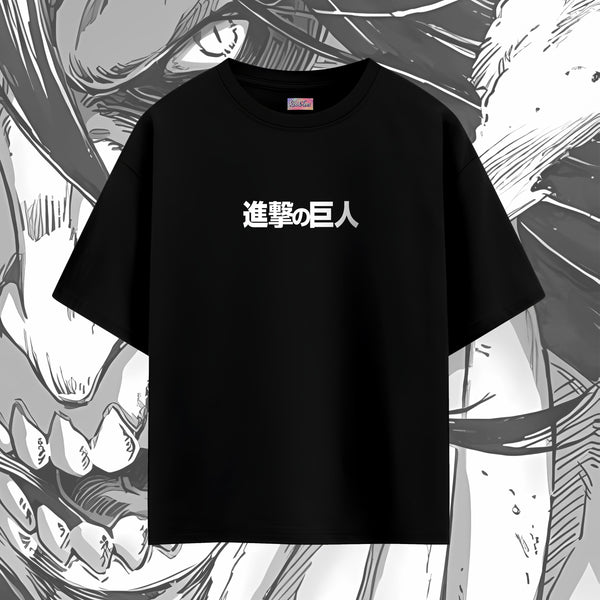 Eren Attack Titan Awakening - Attack on Titan Oversized Tee