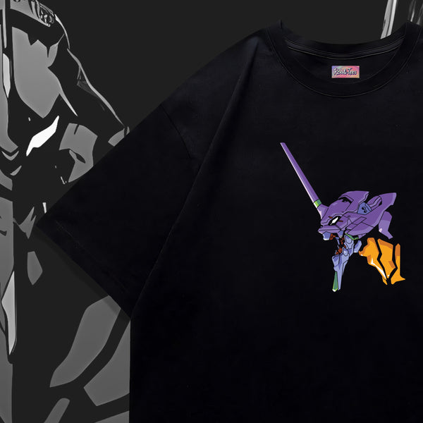 Unit-01 Neon Berserk - Evangelion Oversized Tee