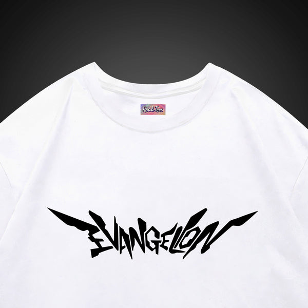 Asuka Seen This Angel Logo - Evangelion Oversized Tee