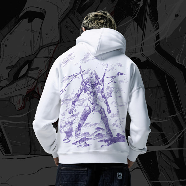 Unit-01 The Awakening - Evangelion Oversized Hoodie