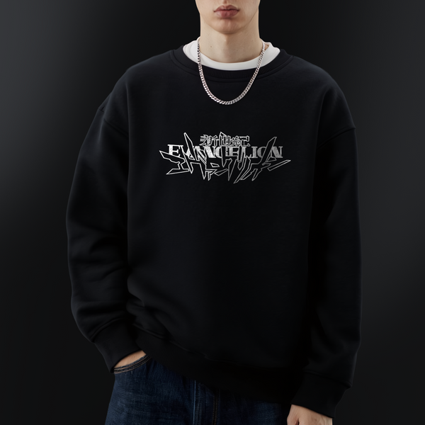 Rei Ayanami Fallen Angel - Evangelion Oversized Sweatshirt