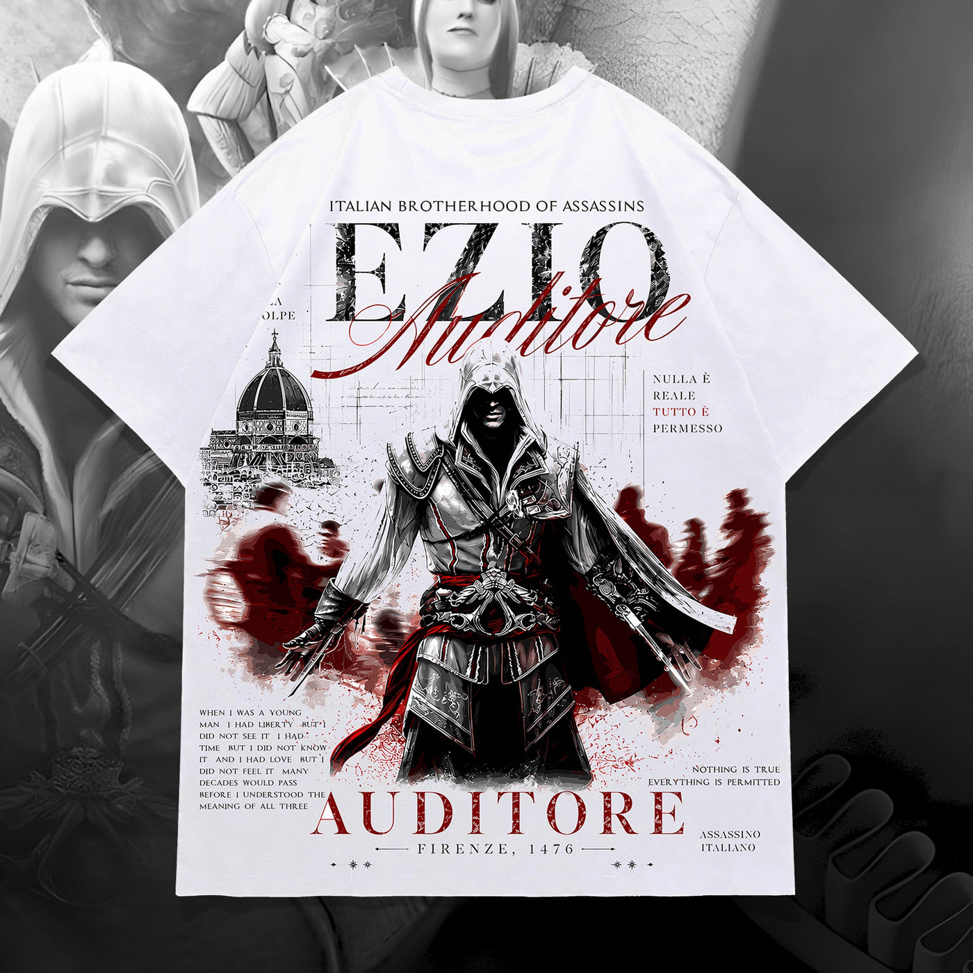 Ezio Brotherhood Of The Assassins Tee
