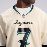 Jacksonville Jaguars Brian Thomas Jr. Nike Natural 2026 Rivalries Collection Game Jersey