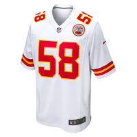Kansas City Chiefs Derrick Thomas Nike White Retired Player Game Jersey