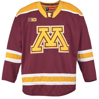 Minnesota Golden Gophers CCM Home Replica Hockey Jersey – Maroon