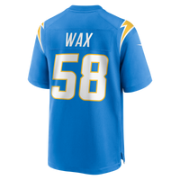 Los Angeles Chargers Marlowe Wax Nike Powder Blue Team Game Jersey
