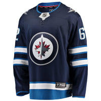 Winnipeg Jets Nino Niederreiter Navy jersey – view 3