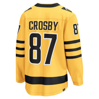 Pittsburgh Penguins Sidney Crosby Gold jersey – view 4