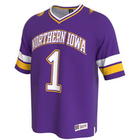 Northern Iowa Panthers GameDay Greats Lightweight Collegiate Football Fashion Jersey - Purple
