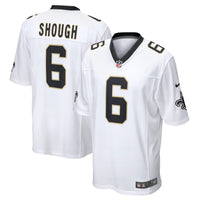 New Orleans Saints Tyler Shough Nike White Game Player Jersey
