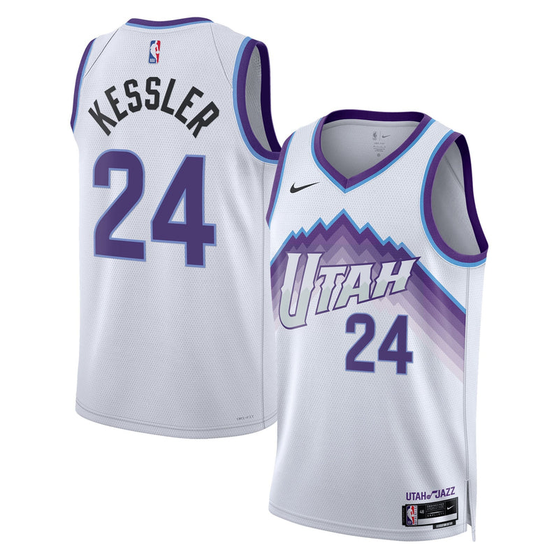 Utah Jazz Walker Kessler - White jersey – view 1