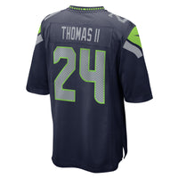 Seattle Seahawks Rodney Thomas II Navy jersey – view 3