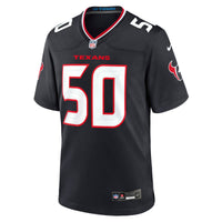 Houston Texans Kenneth Murray Jr. Navy jersey – view 4