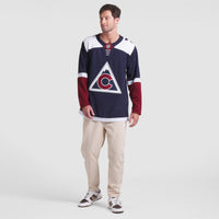 Colorado Avalanche Fanatics Navy Alternate Premium Jersey