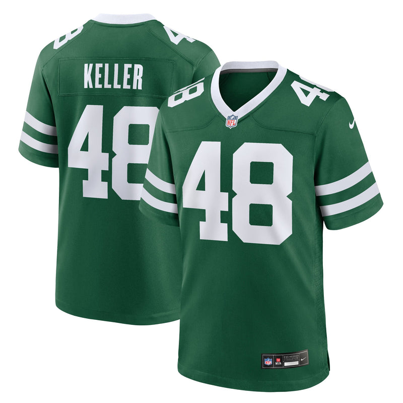 New York Jets Jaden Keller Green jersey – view 1