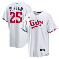 Minnesota Twins Byron Buxton Nike White Home Replica Jersey