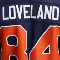 Chicago Bears Colston Loveland Nike Navy 2026 Rivalries Collection Printed Limited Jersey