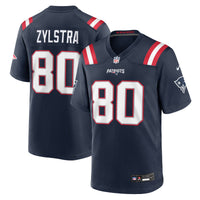 New England Patriots Shane Zylstra Navy jersey – view 1
