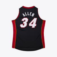 Miami Heat Mitchell & Ness Ray Allen 2012 Road Finals Authentic Jersey - Black