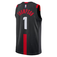 Houston Rockets Jordan Brand Replica Statement Edition Swingman Jersey - Black - Amen Thompson -