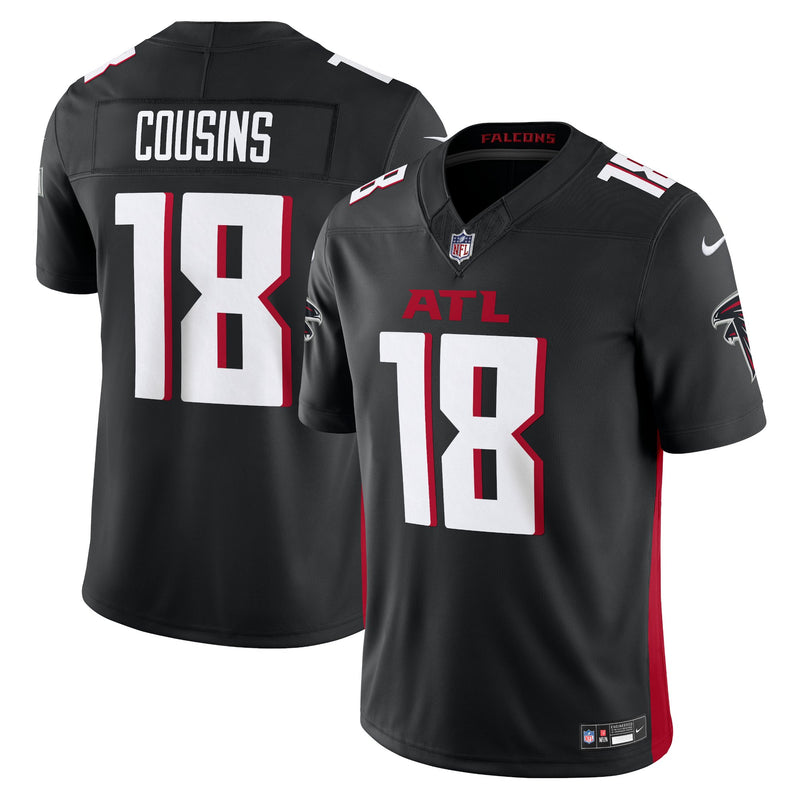 Atlanta Falcons Kirk Cousins Nike Black Vapor F.U.S.E. Limited Jersey