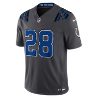 Indianapolis Colts Jonathan Taylor Nike Anthracite 2026 Rivalries Collection Printed Limited Jersey
