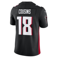 Atlanta Falcons Kirk Cousins Nike Black Vapor F.U.S.E. Limited Jersey