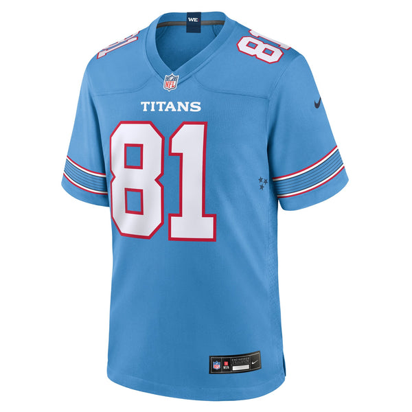 Tennessee Titans Jaren Kanak Nike Light Blue Team Game Jersey