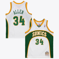 Seattle Supersonics Mitchell & Ness Ray Allen 2006 Swingman Authentic Jersey - White