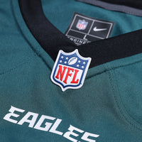 Philadelphia Eagles Nike Midnight Green Custom Game Jersey