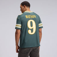 Green Bay Packers Christian Watson Nike Green 2026 Rivalries Collection Printed Limited Jersey