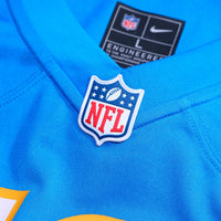 Los Angeles Chargers Bradley Bozeman Nike Powder Blue Game Jersey