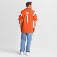 Denver Broncos Nike Orange #1 Dad Game Jersey