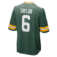Green Bay Packers Tyrod Taylor Green jersey – view 5