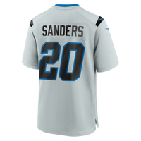 Detroit Lions Barry Sanders Nike Silver 2026 Rivalries Collection Game Jersey