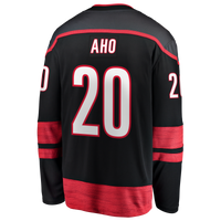 Carolina Hurricanes Sebastian Aho Fanatics Black 2026 Stanley Cup Final Home Breakaway Jersey