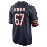 Chicago Bears Garrett Bradbury Nike Navy Team Game Jersey